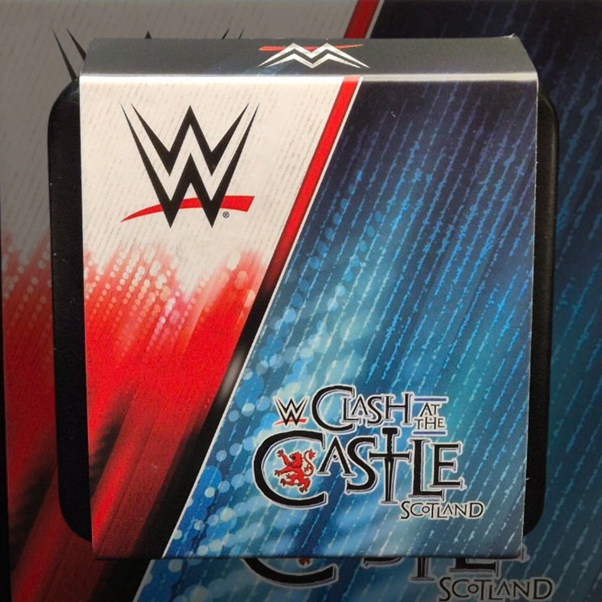 2024 WWE Event Clash at the Castle 50mm Gold Plated Commemorative Medallion