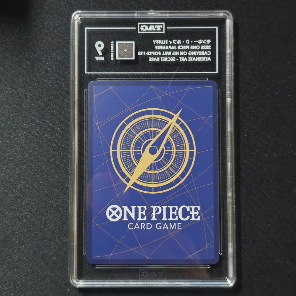 one piece card game secret rares 2025 One Piece - Monkey D. Luffy - Parallel SEC - JP OP13-118