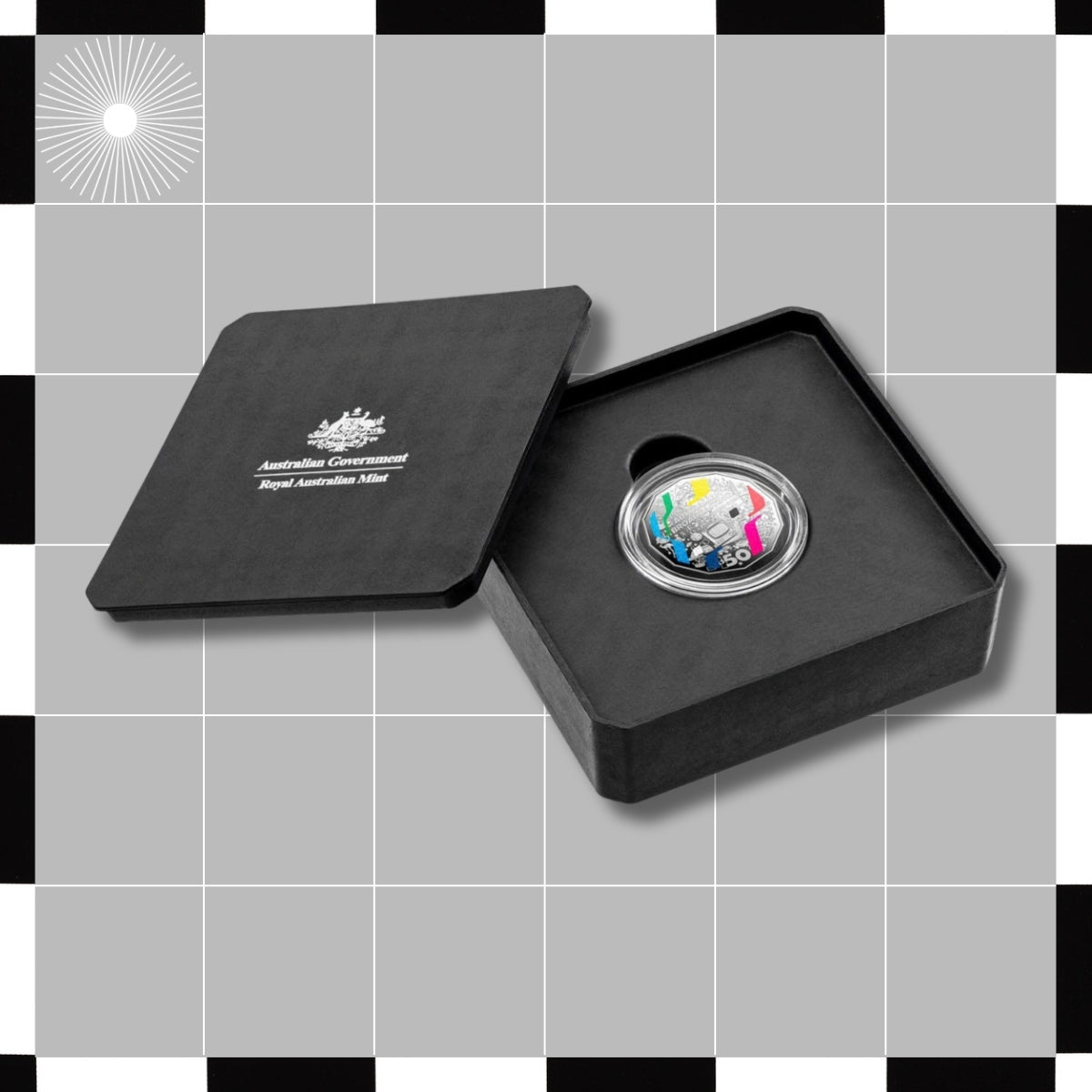 2026 50c 70th Anniversary of Australia's First Television Broadcast - Silver Proof Coin