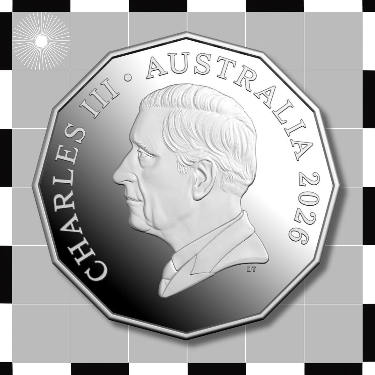 2026 50c 70th Anniversary of Australia's First Television Broadcast - Silver Proof Coin